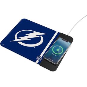 SOAR NHL Wireless Charging Mousepad, Tampa Bay Lightning