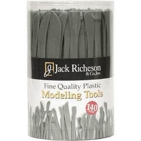 Jack Richeson Economy Heavy Duty Student Modeling Tool Set, 6 in, Plastic, Set of 140