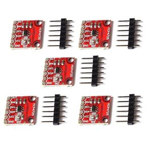 5 قطعة MCP4725 I2C DAC لوحة تطوير الاختراق 12 بت 2.7 فولت إلى 5.5 فولت