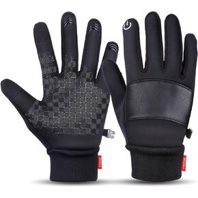 Winter Gloves for Men and Women Waterproof Thermal Gloves for Cold Weather, Running, Cycling, Hiking, Driving…