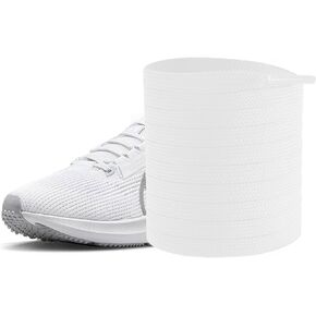 UamGlsob 1/4" Flat Running Shoe Laces for Nike Pegasus Sneakers, 6mm Durable Thin Running Shoelaces Replacement Strings