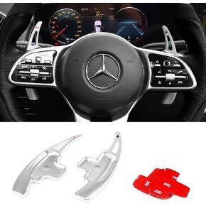 TTCR-II Steering Wheel Paddle Shifter Extension for Mercedes A/G Class s2019-2022, C/CLS 2015-2021, E/SL/SLC 2017-2020, GLA/GLC/GLE/S 2016-2022, GLS 2017-2021, Aluminum Shift Paddle Extender
