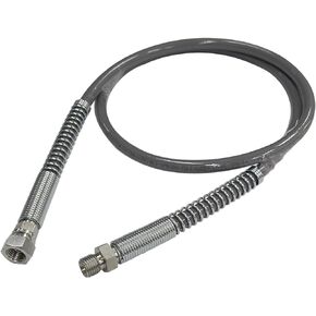 Cosmostar 3/16" Hose Whip, 4' Airless Sprayer Hose, Super Flexible, 3300 PSI Max Pressure, Durable - Universal Fit