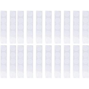 50Pcs 13.56MHz RFID Sticker Tag High Frequency 504 Byte IC UID Label for Secure Data Transfer, Access Control, and More Waterproof Copper Alloy Material 25mm Diameter
