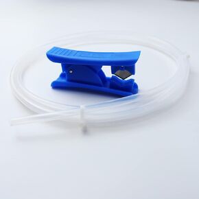 PTFE Teflon tube 3 meters/ 10ft 2mm ID X 4mm OD for 1.75 Filament Bowden 3D Printer - clear Teflon Tube + PTFE Teflon tube cutter