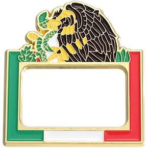 Hat Pin Lapel Brooch Metal Enamel Mexican Mexicano Alfiler de Sombrero Gorra
