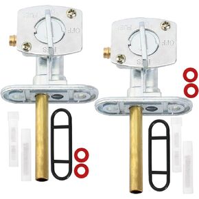 Fuel Petcock Valve Switch Compatible with Yamaha 15A-24500-00-00 21V-24500-10-00 23F-24500-11-00 2GU-24500-01-00 2HR 2KF 3FY 3JN 3RW 4WM 24500 01 02 03 10 11 00 Banshee 350 YFZ350 1987-2013