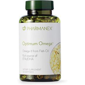 Nu Skin Optimum Omega - Premium Omega-3 Supplement | Dietary Supplement Rich in EPA & DHA Fatty Acids | Supplemnt for Heart, Joint, and Immune Health Support | Daily Supplement(60 ct)