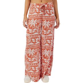 O'NEILL Womens Ninette Paloma Beach Pants, Apricot Brandy, L