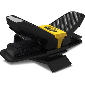 BLUPOND Sunglass Holder for Car Visor - Universal Sunglasses Clip Eyeglasses Mount Double Ends Glasses/Ticket/Card Organizer
