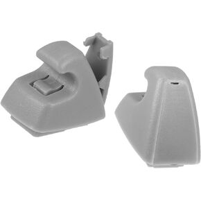 NO. 95994975 Sun Visor Support Clip Retainer for Chevy Cruze Sonic Spark for Buick Verano/Sun Visor Support Clip Holder Bracket Hanger/Anti Vibration Plastic / 2Pcs Gray