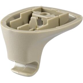 X AUTOHAUX 1pcs Beige Car Plastic Sun Visor Hook Clip Bracket Retainer for Dodge Avenger 2008-2014 for Chrysler Sebring 2007-2010 for Chrysler 200 2011-2015 1GW25DW1AA