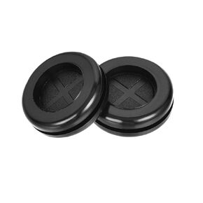 uxcell Rubber Grommet Round Double-Sided Mount Dia 20 mm for Wire Protection 20pcs