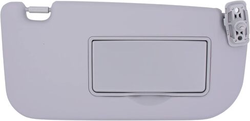 XtremeAmazing Gray Front Right Passenger Side Sun Visor for Sportage 2005-2010 in Saudi Arabia