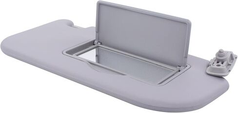 XtremeAmazing Gray Front Right Passenger Side Sun Visor for Sportage 2005-2010 in Saudi Arabia