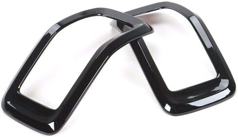 Fit 2014-2018 Jeep Cherokee 7pcs Black ABS Front Grille Inserts Grill Frame Trim in Saudi Arabia