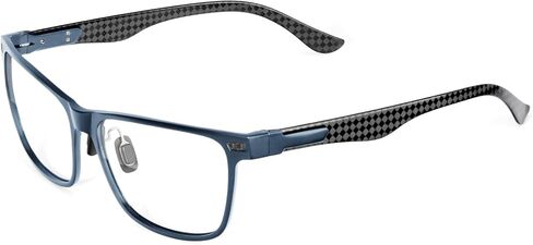 Mens Carbon Fiber Blue Light Blocking Glasses Reduce Eyestrain Glasses Filter UV Light Computer Glasses with Clear Lens in Saudi Arabia