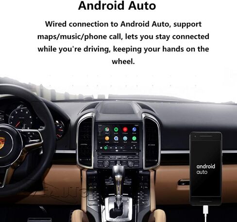 Joyeauto Wireless Apple CarPlay Retrofit kit Decoder Wired Android Auto, for Porsche PCM3.1 Cayenne Macan Cayman Panamera Boxster 718 911 991, Manufacture of Year: 2010-2016, Carplay Box, Mirror Link in Saudi Arabia