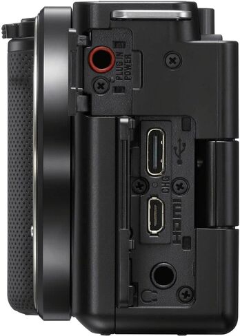 كاميرا Sony ZV-E10 بدون مرآة مع عدسة مقاس 16-50 مم باللون الأسود ILCZV-E10L/B، وعدسة Sony E مقاس 10-18 مم، وبطاقة ذاكرة سعة 64 جيجابايت، ومجموعة مرشحات، وبرنامج Corel للصور، وحقيبة، وبطارية NPF-W50 × 2، والمزيد in Saudi Arabia