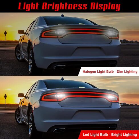 Upgraded 1157 2057 Led Bulbs for Third Brake, Center High-Mounted Stop, Parking, Turn signal, Side Marker, Tail, 2500 LM Anti Hyper Flash CANBus Error Free Lights for Cars, Trucks (Red) in Saudi Arabia