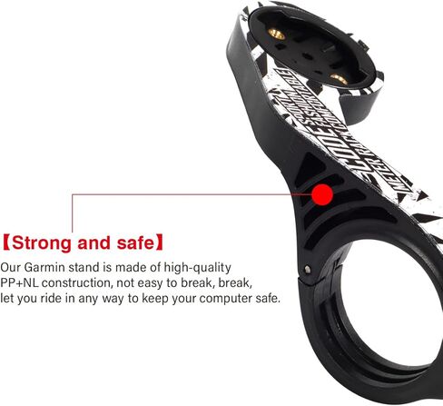 حامل Chooee خارجي لمقود الدراجة Garmin Edge حامل الكمبيوتر لـ Garmin Edge 130 200 500 510 520 530 800 810 820 830 1000 1030 CKL in Kuwait