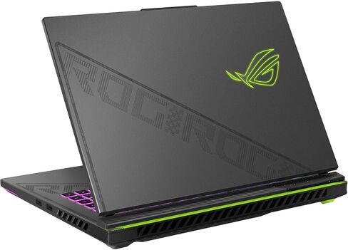 كمبيوتر محمول ASUS ROG Strix G16 للألعاب مقاس 16.0 بوصة، شاشة Nebula 240 هرتز QHD 500 nits (Intel i9-14900HX، GeForce RTX 4070 8GB، 64GB DDR5، 1TB SSD، إضاءة خلفية RGB لكل مفتاح، WiFi 6E، Win11P) مع محور DKZ in Saudi Arabia
