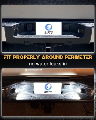 مصباح LED للوحة الترخيص مزود بحزام سلكي متوافق مع Chevy Silverado GMC Sierra 1500 2500 3500 Yukon XL Suburban Tahoe Cadillac Escalade EXT in Kuwait