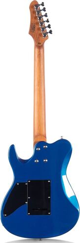 Grote Solid Electric Guitar GR-Modern-T Metallic Finish Poplar Body Roasted Maple Neck Stainless Steel Frets with Gigbag (Purple) in Saudi Arabia