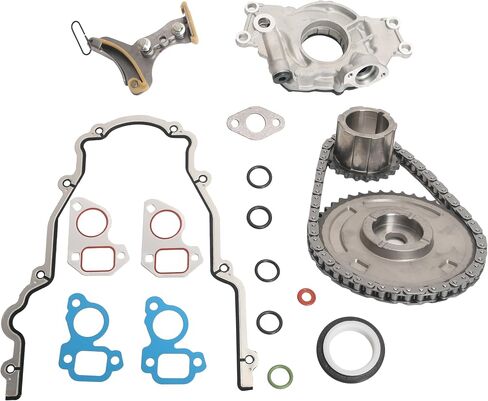 M295HV Oil Pump Timing Chain Kit Timing Cover Gasket for Chevy Silverado Tahoe Corvette Avalanche,for GMC Yukon Sierra, for Cadillac,for Buick,for Hummer,for Saab, for Pontiac 4.8/5.3/6.0/6.2 07-13 in Saudi Arabia