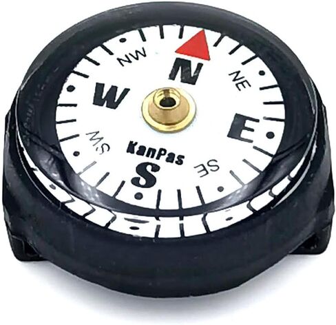 Mini Luminous Button Compass for Watch Band Lanyard in Saudi Arabia