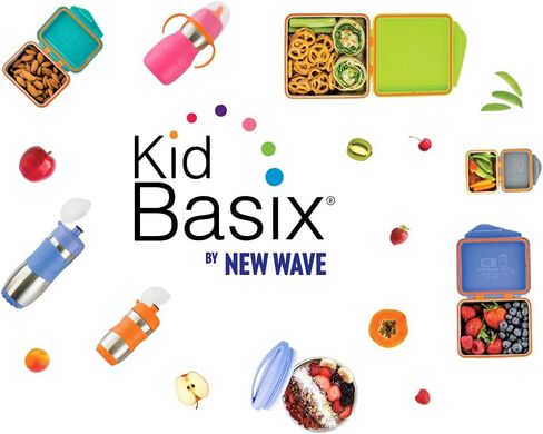 Kid Basix Safe Sippy, Stainless Steel Cup for Babies/Toddlers, Round Spout, Dishwasher Safe, BPA Free, 11 OZ. Travel/School/Play Blue in Saudi Arabia