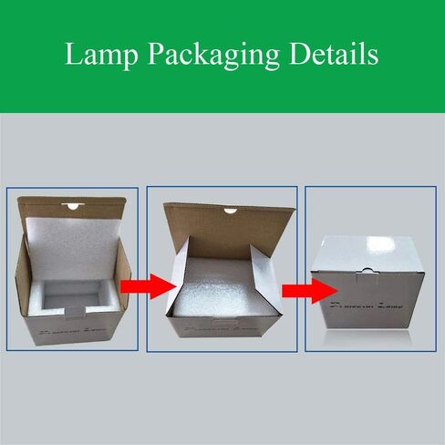 مصباح بديل EH-TW480 EH-TW550 EX3210 EX3212 EX5210 EX6210 EX7210 H428A H428B H429A H431A H432A H433A H433B H435B H435C H436A H518A H534B مع مبيت لـ ELP-LP67 (E-LP67) in Kuwait