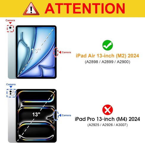 Fintie Slim Clear Case for iPad Air 13-inch M4/M3/M2 (2026/2025/2024) in Kuwait