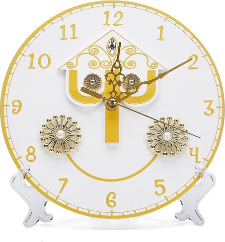 ASVP Shop It's a Small World Ride Inspired Wall Clock Including Stand World Prop Inspired in Saudi Arabia