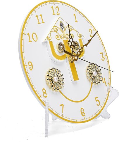 ASVP Shop It's a Small World Ride Inspired Wall Clock Including Stand World Prop Inspired in Saudi Arabia