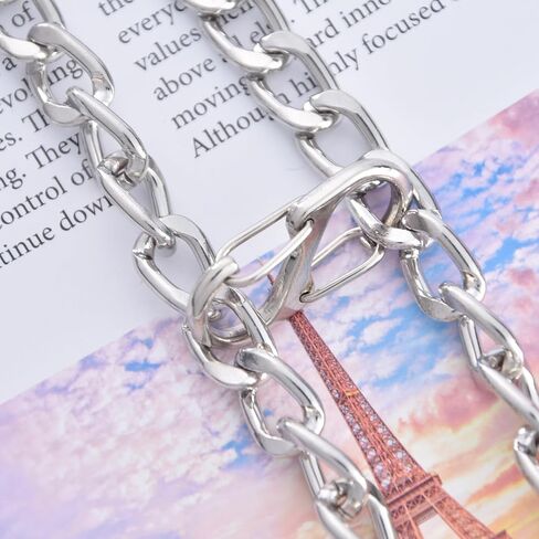 12 قطعة حلقة تسلق معدنية كليب مشبك قفل الربيع المفاجئة S السنانير DIY بها بنفسك مفتاح سلسلة ظهره سستة كليب محفظة المفاتيح in Kuwait