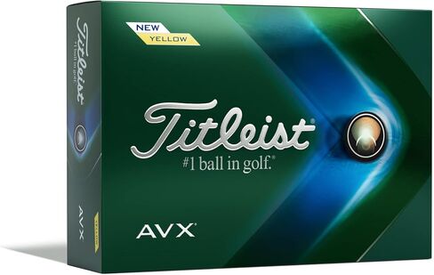 كرات جولف Titleist 2022 AVX، 1 دزينة (عبوة من 12 قطعة) in Saudi Arabia