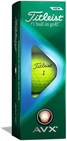 كرات جولف Titleist 2022 AVX، 1 دزينة (عبوة من 12 قطعة) in Saudi Arabia