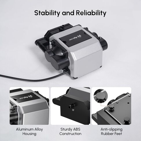 AlgoLaser Smart Air Assist for Laser Cutter and Engraver, 30 L/Min Output and Strong Airflow Air Assist Pump Kit or DIY KIT Laser Engraving Machine, Remove Smoke and Dust, Protect Laser Lens in Saudi Arabia