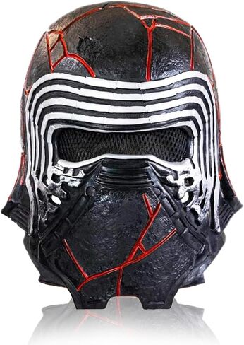 قناع Kylo Ren الأسود من سلسلة Kylo Ren خوذة زي ستار الغريبة قناع SW قناع اللاتكس زي الهالوين الدعائم التنكرية in Kuwait