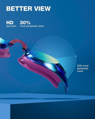 نظارات السباحة ZIONOR للرجال والنساء، ترقية نظارات السباحة G8 للشباب in Kuwait