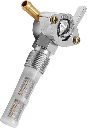 3/8 "NPT كروم الوقود بيتكوك 90 درجة الكوع الوقود إيقاف صمام استبدال لدراجة نارية هارلي in Saudi Arabia