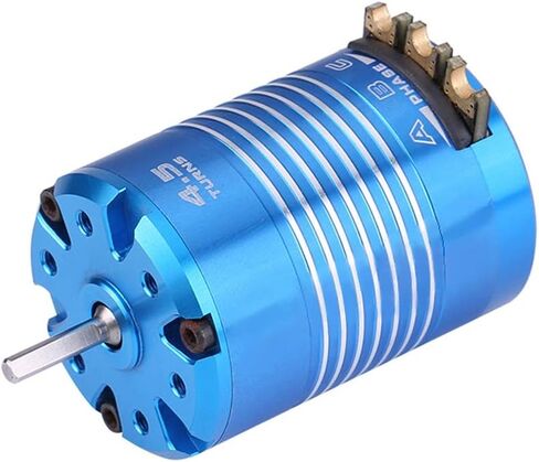 RC Car Motor, 2 Poles 540 4.5T/13.5T Sensored Brushless Motor RC Part for 1/10 Remote Control Car Accessory Parts(4.5T) in Saudi Arabia