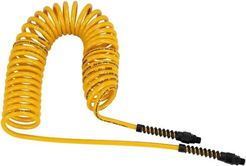 Dewalt DXCM012-0242 1/4 in. MNPT 25 ft. Polyurethane Recoil Hose With Bend Restrictors in Saudi Arabia