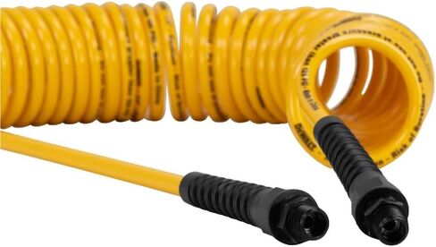 Dewalt DXCM012-0242 1/4 in. MNPT 25 ft. Polyurethane Recoil Hose With Bend Restrictors in Saudi Arabia