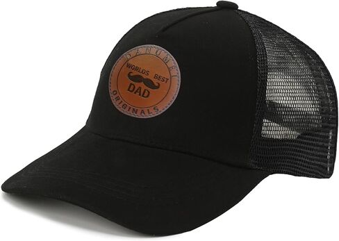 Fathers Day Hats Worlds Best Dad Trucker Hat Mens Baseball Cap Dad Gifts Birthday Gifts for Husband from Wife in Saudi Arabia