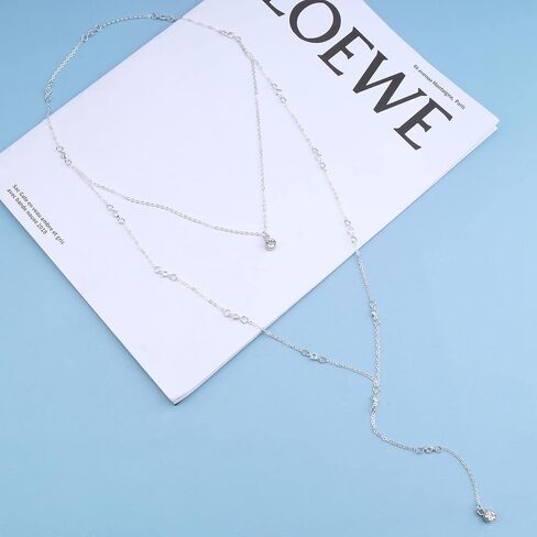Boho Crystal Back Chain Necklace Rhinestone Backdrop Necklace Gold Cz Bridal Back Drop Chain Summer Beach Body Chain Body Jewelry for Women and Girls Gifts in Saudi Arabia