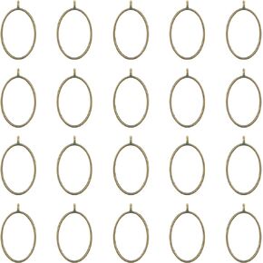 uxcell Open Back Bezel Pendants, Hollow Frame Charm Geometric Blank Trays for Resin Jewelry Making Casting, Necklaces, Bracelets, DIY Crafts
