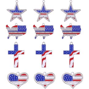 12PCS Charms for Jewelry Making and DIY Crafting Charms for Braclet Necklace Earings