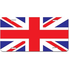 GRAPHICS & MORE United Kingdom Flag - UK Great Britain Union Jack Novelty Metal Vanity License Tag Plate in Saudi Arabia